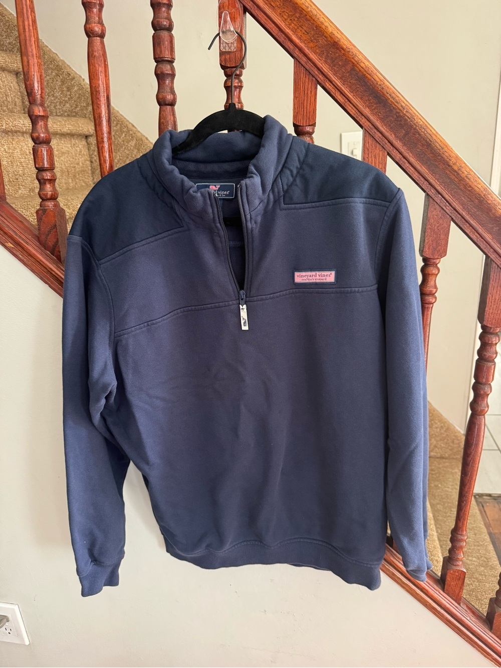 Vineyard Vines Navy Women’s Quarter-Zip Pullover